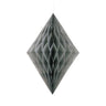 Unique - Decoration Suspendue: Diamant En Papier Argent - Party Shop