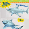 Beistle Co. - Décorations Murales (2) - Grand Requin Blanc - Party Shop
