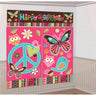 Amscan - Décorations Murales - Fille Hippie - Party Shop