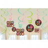 Amscan - Décorations Spiralées - Fille Hippie - Party Shop
