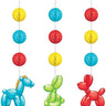 Party Creations - Décorations Suspendus (3) - Party Animals Balloons - Party Shop
