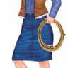 Beistle Co. - Découpage De Carton 3Pi - Cowgirl - Party Shop