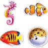 Beistle Co. - Découpage en carton - Poissons sous la mer - Party Shop