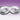 RUBIES - Demi-Masque Argent - Party Shop