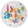Santex - Napperon de Table Joyeux Anniversaire Festif Multicolore (6) - Party Shop