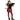 Devil costume for girls – red dress with sparkly horns, tail, mesh skirt, and leather-look wings – perfect for Halloween or costume parties - FunWorld - Party Shop