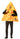 Doritos chip costume for adults – One size fits most. Funny snack-themed outfit for Halloween, parties, and promotional events. - Rasta Imposta - Party shop