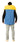 Doritos Cool Ranch bag costume with fake chips for adults – One size fits most. Funny snack-themed outfit for Halloween, parties, and promotional events. - Rasta Imposta - Party shop
