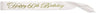 Beistle Co. - Écharpe/Sash Happy 60Th Birthday -  Blanc Et Or - Party Shop
