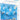 GEMAR - Emsemble De Guirlande Organique 3M (Bleu/Blanc) - Party Shop