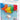 GEMAR - Emsemble De Guirlande Organique 3M (Couleurs Primaires) - Party Shop