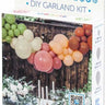 GEMAR - Emsemble De Guirlande Organique 3M (Or/Noir/Argent) - Party Shop