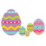 Amscan - Enseignes Oeufs (5) - Paques - Party Shop