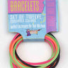 RUBIES - Ensemble de Bracelets (12) Année 80's - Party Shop