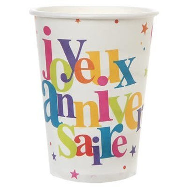 Santex - Ensemble de Décoration de Fête Multicolore - Joyeux anniversaire Deluxe - Party Shop