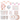 Santex - Ensemble de Décoration de Fête - Princesse - Party Shop