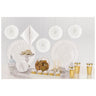 Amscan - Ensemble De Décoration En Papier (9) - Blanc - Party Shop