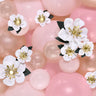 Amscan - Ensemble De Décoration Fleurs - Blanche - Party Shop