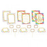 Amscan - Ensemble De Décoration Pour Buffet (12) - Let'S Eat - Party Shop
