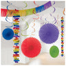 Amscan - Ensemble De Décorations En Papier & Métallique - Multicolore - Party Shop