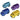 Amscan - Ensemble De Squishy (4) - Bataille Royale (Fortnite) - Party Shop