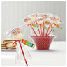 Amscan - Ensemble De Sucettes Yummy (24) - Arc-En-Ciel - Party Shop