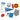 Amscan - Ensemble Mega Mix Value Pack (48) - Police Pompier - Party Shop