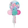 Amscan - Ensemble Pancarte Gonflable Pour Cour - Sirène - Party Shop
