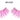 SKS - Faux Cils - Rose Métallique - Party Shop