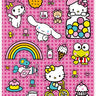 Unique - Feuilles d'Autocollants (4) - Hello Kitty - Party Shop