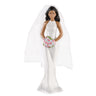 Amscan - Figurine À Gateau - Mariage Femme Afro-Américaine - Party Shop