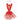 RUBIES - Flûte À Champagne - Dentelle Rouge - Party Shop