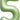 Ballon Mylar Supershape - Chiffre 5 vert Mat pastel