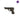 Foam pistol 20 cm toy gun prop. Safe and lightweight costume accessory for police, gangster, cowboy or detective outfits. Perfect for Halloween or cosplay. - MOM - Party Shop
