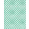 Creative Converting - Fond Mural Pour Photo (4.5'X6') - Motif Coquille Menthe - Party Shop