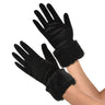 Amscan - Gants Avec Bordure De Fausse Fourrure - Party Shop