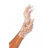 Leg Avenue - Gants En Dentelle Blanc - Party Shop