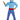 Genie adult costume with muscle jumpsuit and EVA mask – perfect for Halloween, Disney-themed parties, or cosplay events partyshop