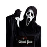 Ghost Face® mask with prop knife – official Scream Halloween accessory – PVC mask and safe plastic knife for horror cosplay, costumes, and themed parties. - FunWorld - Party Shop