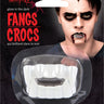 Glow-in-the-dark vampire fangs – Halloween costume accessory for adults and teens - Funworld- Party Shop
