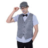 KBW Global - Grandpa Costume Kit with hat and gray wig, glasses, eyebrows and mustache. Perfect for 100 Days of School, Halloween, themed parties and dress-up fun - Party Shop