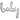 Anagram - Guirlande De Ballons 30Po X 22Po Mylar Baby Argent - Party Shop