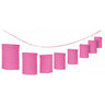 Amscan - Guirlande De Lanternes 12' -  Rose Foncé - Party Shop