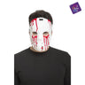 Half psycho PVC mask for adults – scary and realistic horror accessory. One size fits all. Perfect for Halloween costumes, cosplay, carnivals and spooky parties. - MOM - Party Shop