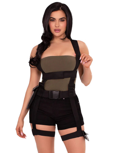 Black Utility Body Harness