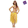 MOM - Adult Hawaiian costume set with headdress, necklace, top, wristbands and skirt – perfect for Halloween, carnival, luau or tropical party - Party Shop