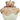 Ballon Mylar 28po - Cupcake Ourson - Latte