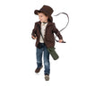 Kids Indiana Jones costume archaeologist outfit with hat, jacket, belt, holster, toy gun, whip and bag. Perfect for Halloween, carnival, cosplay or adventure party - MOM - PArty Shop