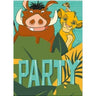 Unique - Invitations (8) - Le Roi Lion - Party Shop