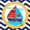 Creative Converting - Invitations Allons-Y Matelots! (8) - Party Shop